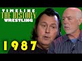 Timeline wrestling 1987  tully blanchard wcw  the honky tonk man wwf