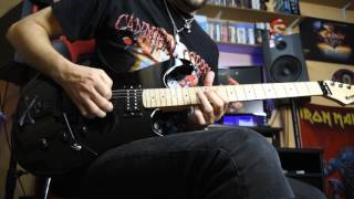 Heavy Metal guitar improvisation on a 300 bucks guitar