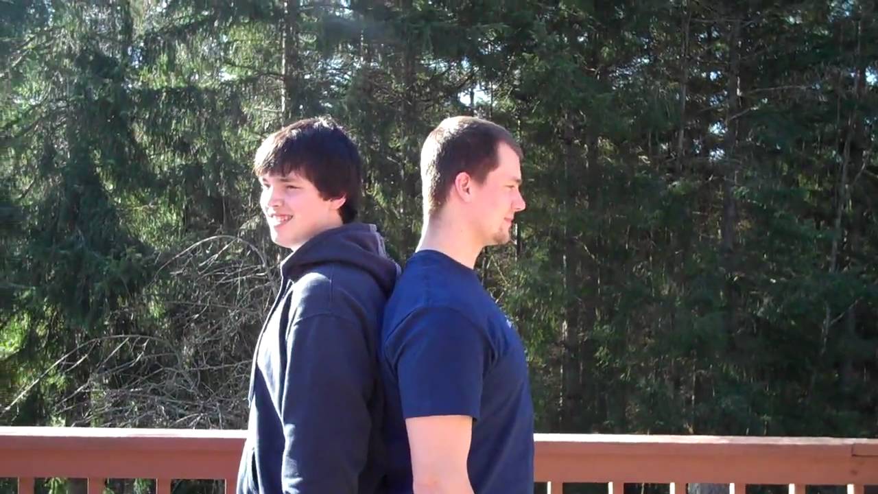 Finally am taller than my brother - YouTube