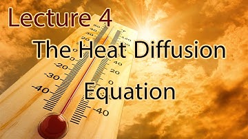 شرح مادة Heat Transfer Chapter 2 – Lecture 4 The Heat Diffusion Equation and Boundary Conditions