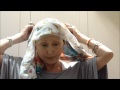 Tying a Turban for Chemo