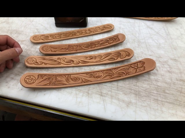 23 Plus Leather Tooling Patterns and Custom Belts