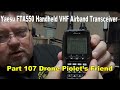 How To Monitor the  Airband Radio using the Yaesu FTA-550