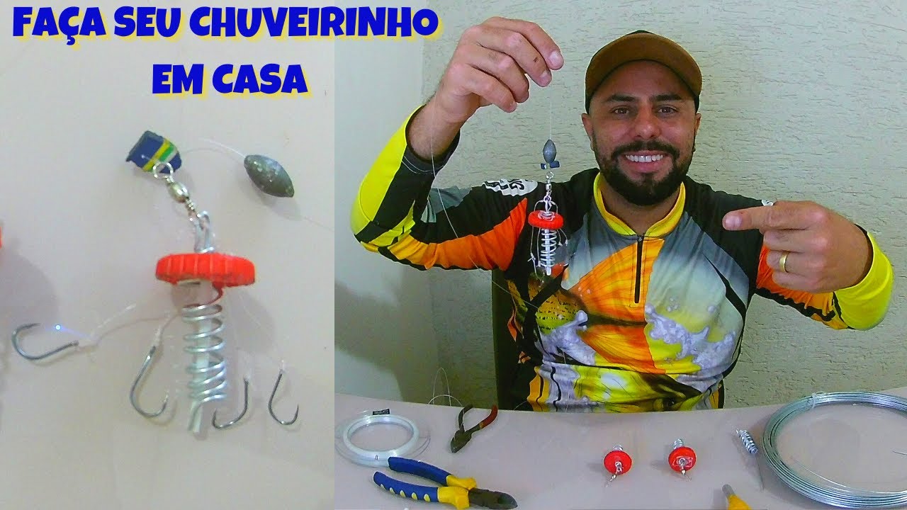 COMO FAZER CHUVEIRINHO PRA PESCA DE CURIMBA INFALÍVEL