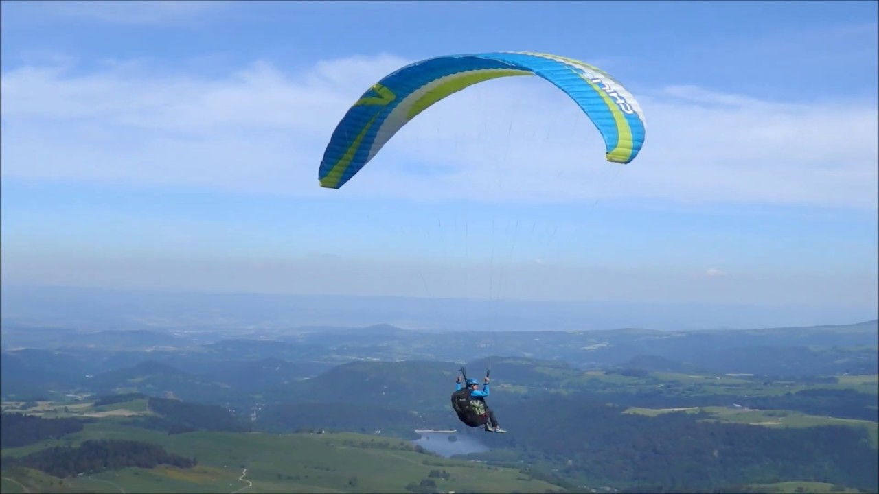 Parapente Paragliding Vols au Puy de la Tache avec vichyparapente