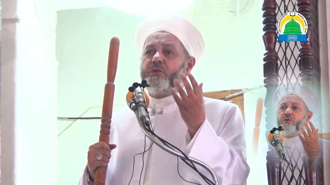 مونتاج أحبابنا في اليمن/ خطبة الجمعة الشيخ الدكتور خليل إسماعيل إلياس في مسجد الخليفة عمر بن الخطاب.