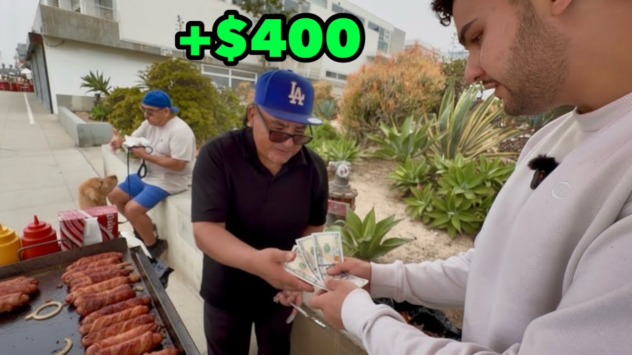 Выкупаем место уличного торговца, чтобы помочь бездомным!