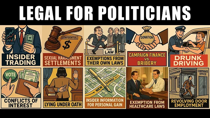 10 Things Illegal For You But Legal For Politicians
