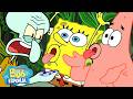 Bob Esponja e Patrick irritam o Lula Molusco por 30 minutos 🤣 | Bob Esponja em Português