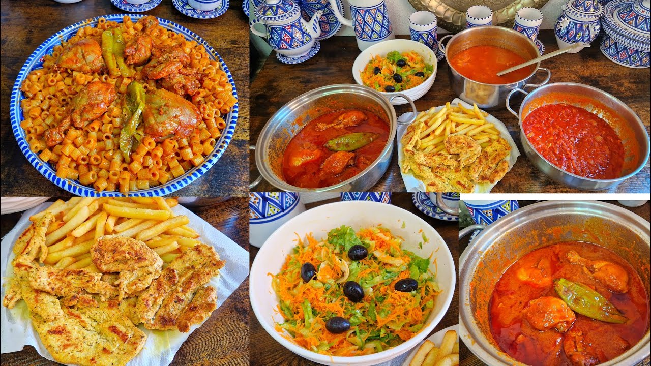 وصفات متنوعة في أقل من ساعة حاجات ساهلة وبنينية بالي موجود في الدار ربح في الوقت واقتصاد في الفلوس 