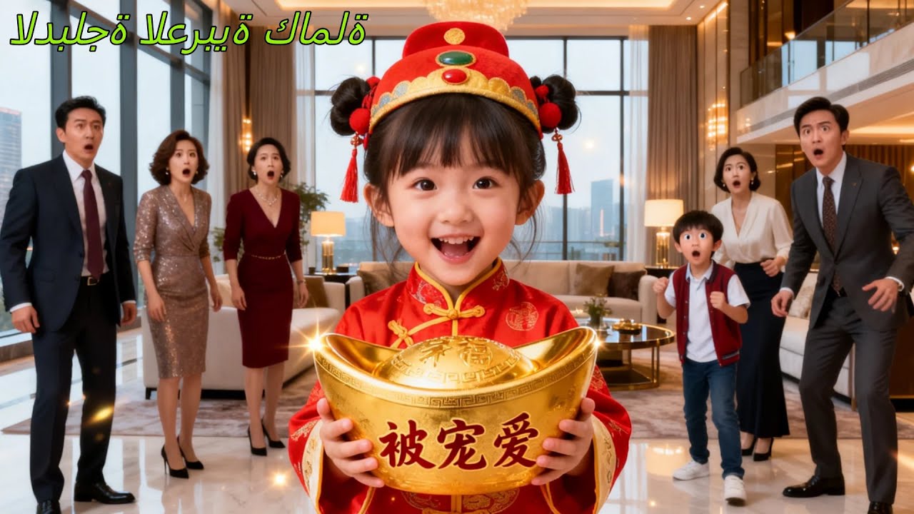طفلة الحظ تنزل للعالم، تصادف شيطانًا صغيرًا وتصبح محبوبة العائلة#260101mpB2
