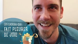 Hourra Héros - Ce papa est tellement heureux d'avoir reçu l'un de nos livres personnalisés.