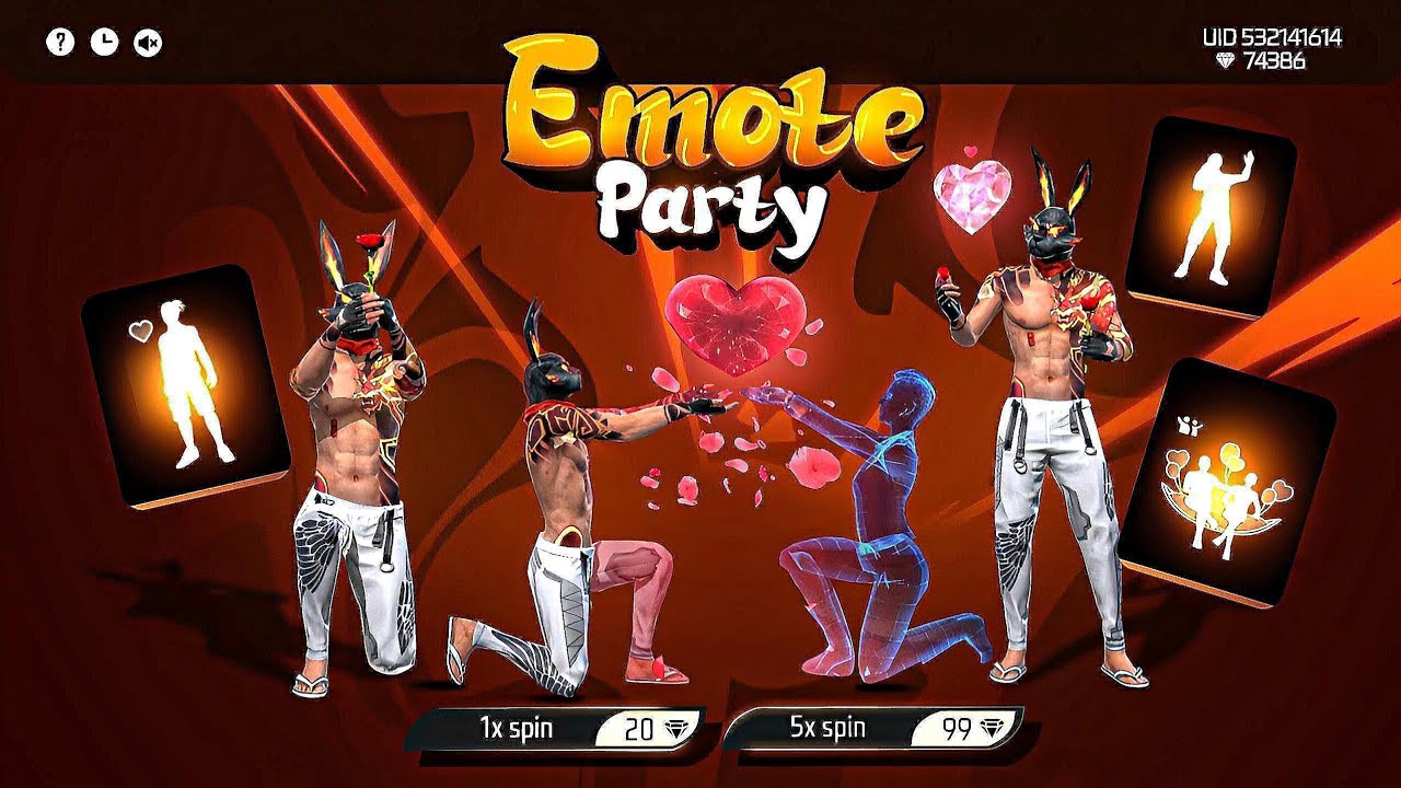 Next Emote Party Event Confrim Free Fire🤯🔥|New Emote Party Event | FF New Event free fire new event