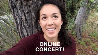 Join my Online Concert!