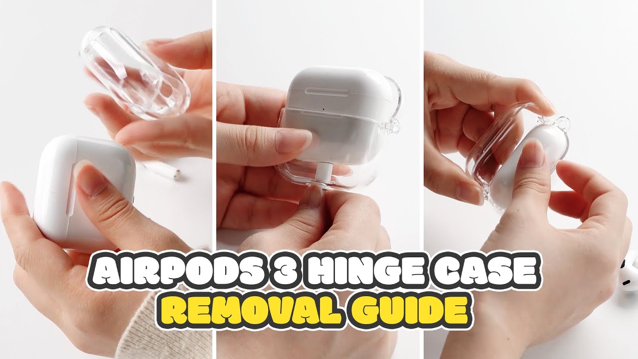 øve sig En smule fælde AirPods 3rd Generation (2021) | Ringke Hinge case - Removal Guide - YouTube