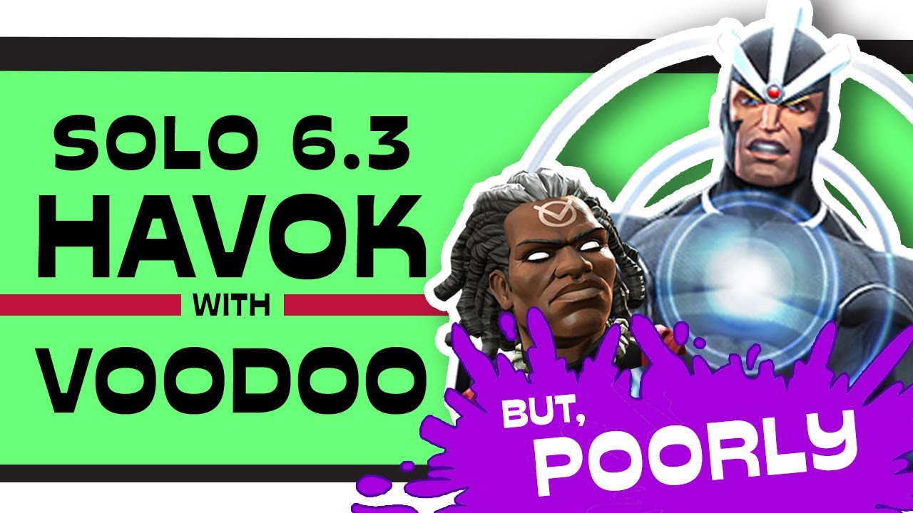 How to (Almost) SOLO Act 6.3 HAVOK Boss with Doctor Voodoo, but Poorly | Marvel Contest of Champions