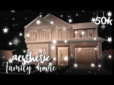 Bloxburg Aesthetic Family Home Youtube - ahtestic family mansion roblox bloxburg 49k