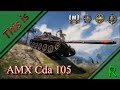 This is AMX Cda 105 - премиум пт-сау Франции (бои World of Tanks с комментариями)