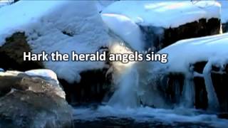 Video-Miniaturansicht von „Hark the herald angels sing - Take6 with Lyrics“