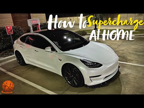 Installing a Tesla Super Charger at Home | Authentic Benny