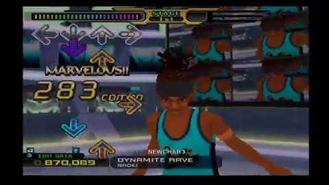 DDR X2 Dynamite Rave (New Heavy chart)