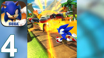 SONIC FORCES Speed Battle Gameplay Part 4 - KNUCKLES (iOS Android)