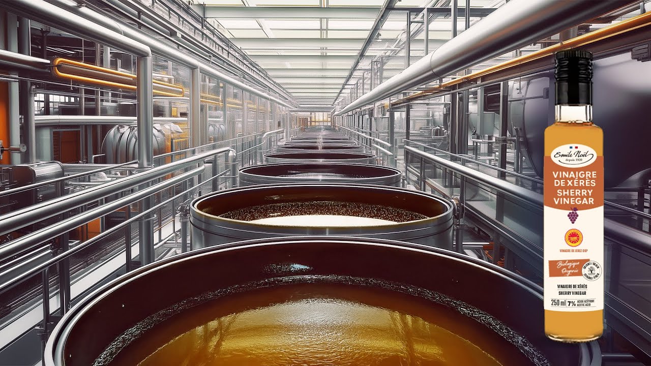 How Sherry Vinegar Is Made In Factory | Sherry Vinegar Factory Process