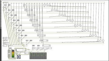 max/msp 8bit step Sequencer
