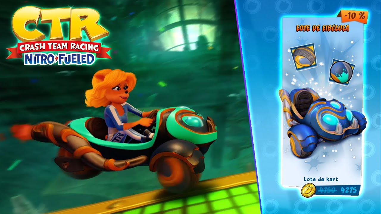 Crash Team Racing Nitro-Fueled - [Lote de Kart] Lote de libélula