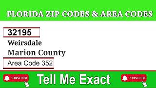 Weirsdale ZIP Code and Area Code