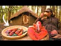 Woodland Catch & Cook | Foraging | Lobster | Prawns | Wild Edibles | Bushcraft Roundhouse Camp