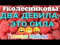 Колесниковы /Два дебила - это Сила /Обзор Влогов /Обзор /