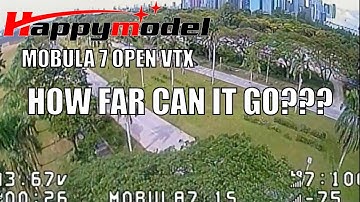 Mobula 7 1S ELRS | VTX & Range test