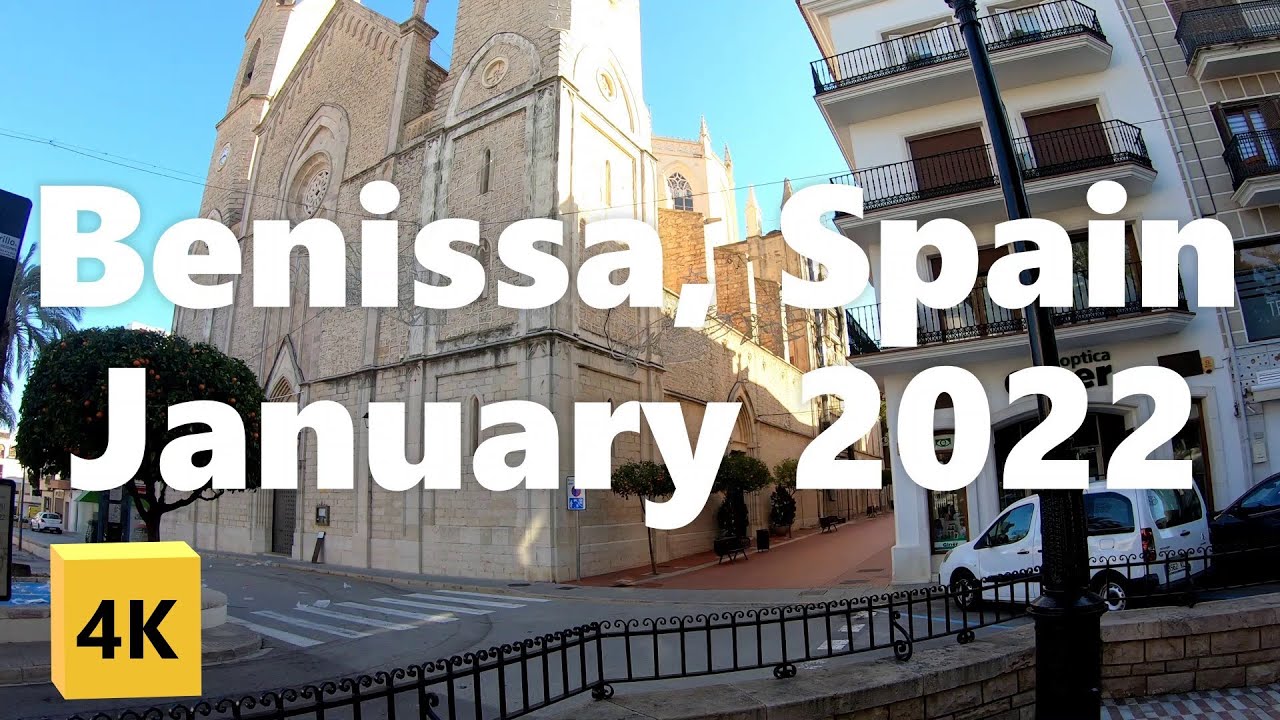 Walking in Benissa, close to Benidorm January 2022