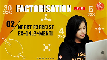 Factorisation L-2 | NCERT (EX - 14.2) & Menti Quiz | Class 8 Maths Chapter 14 | Vedantu Math Pirates