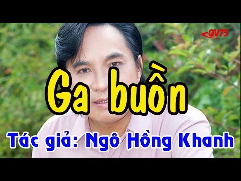 Karaoke vọng cổ GA BUỒN - KÉP [Beat mới]