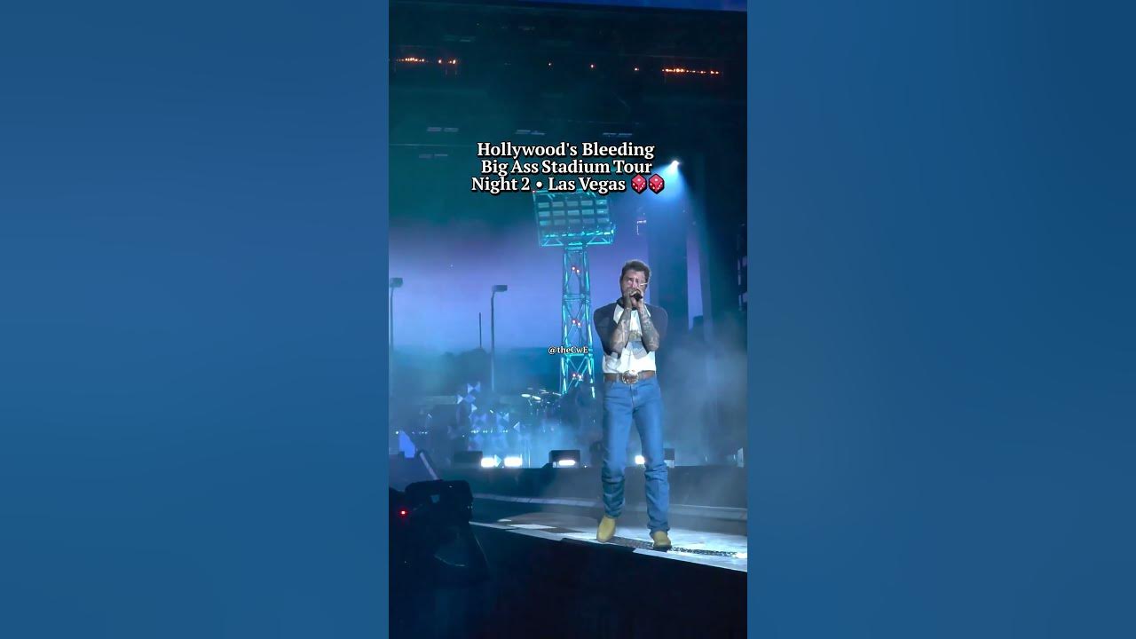 Post Malone Brings “Hollywood’s Bleeding” to Life in Vegas Post Malone Brings “Hollywood’s Bleeding” to Life in Vegas