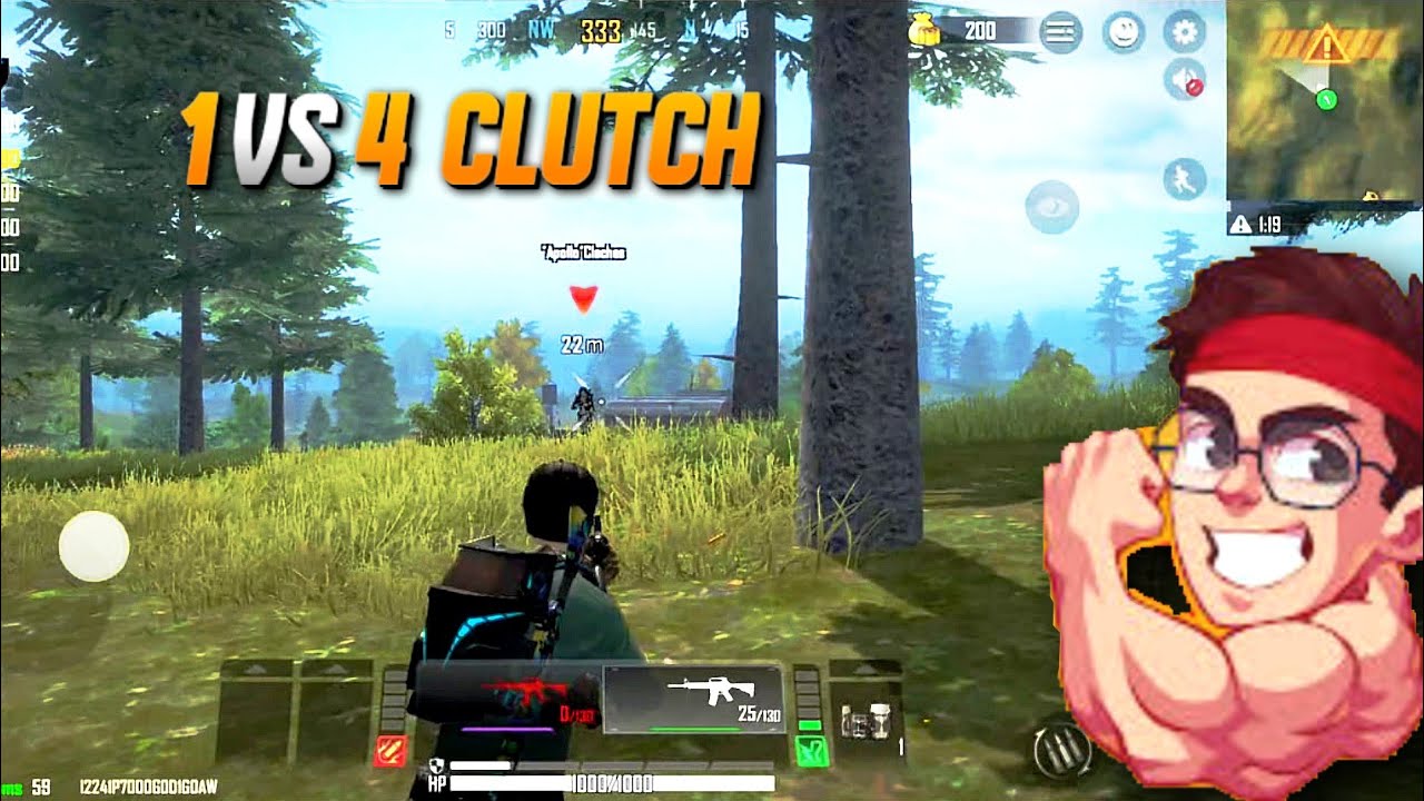 RAIDER SIX || SOLO VS SQUAD MIND BLOWING 1 VS 4 CLUTCH - YouTube