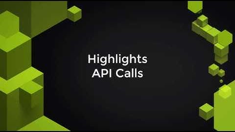 Highlights API Calls