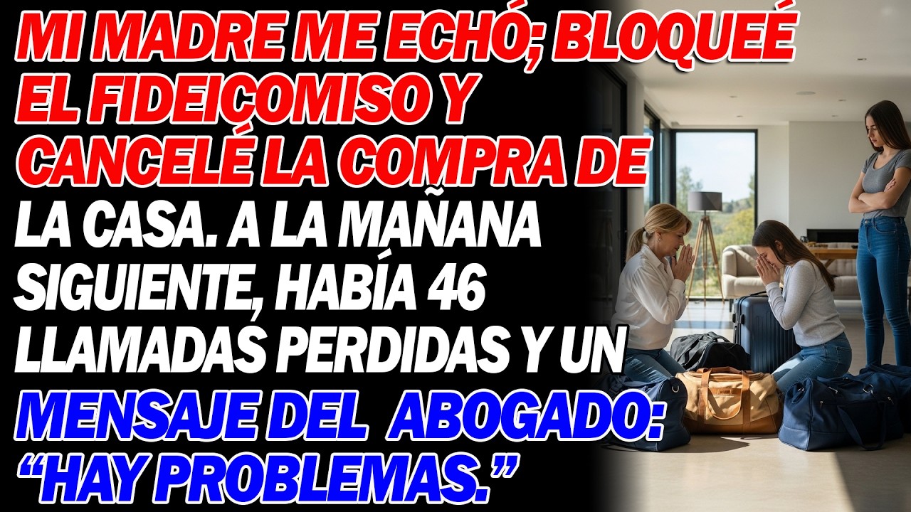 ❄️ Mamá dijo “no vuelvas” ¡congelé el fideicomiso y cancelé la compra de la casa! 💥