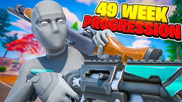 49 WEEK Fortnite Keyboard and Mouse Progression! (Controller to KBM) + Handcam