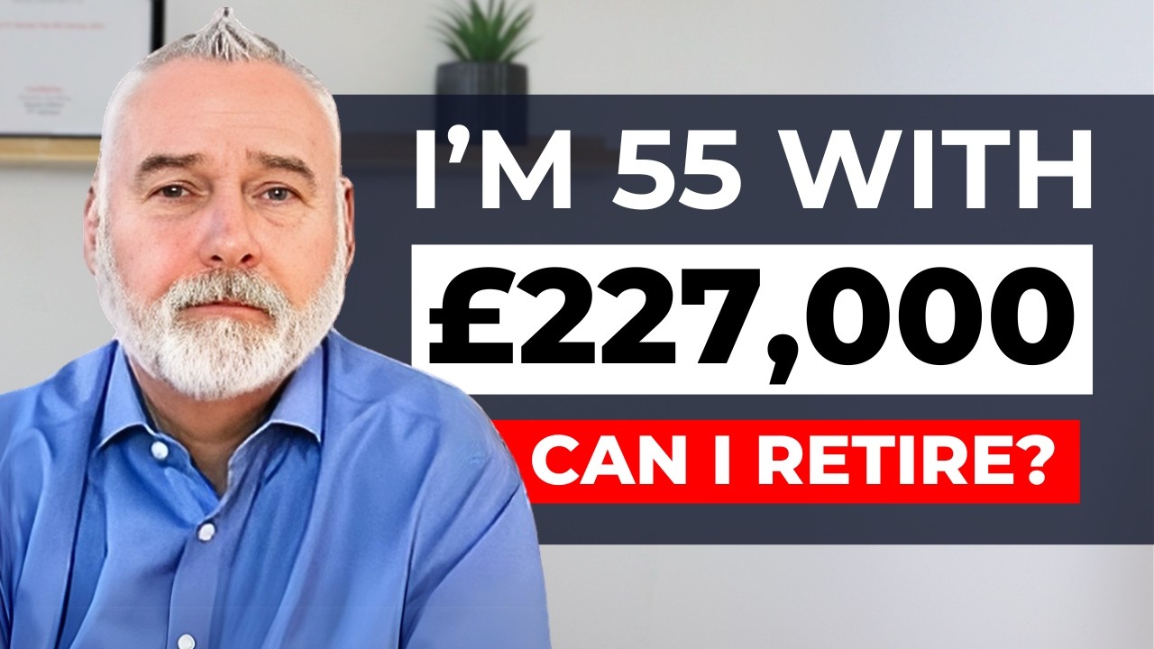 Can I retire at 55 with £227,000 Saved For Retirement?