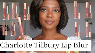 New! Charlotte Tilbury Airbrush Flawless Lip Blur Review! | Swatches + Demo