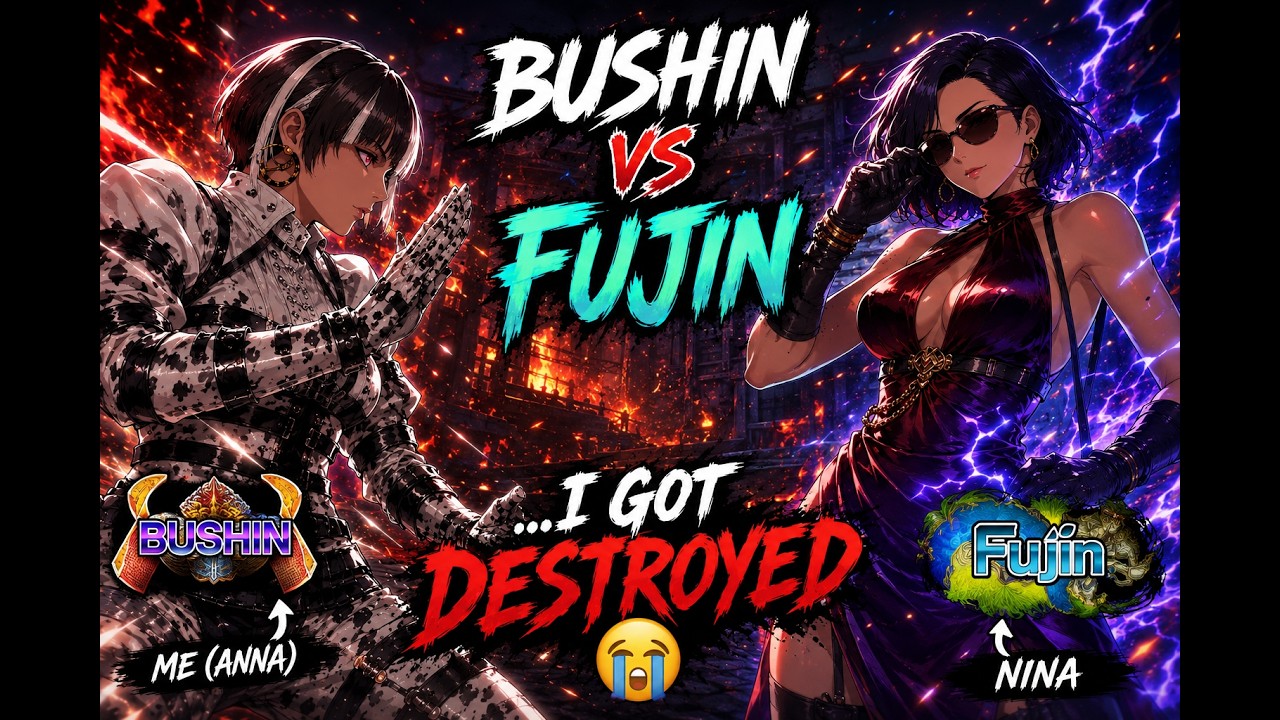 Bushin BUSHIN vs GOD OF DESTRUCTION… I Got DESTROYED 😭 | Tekken 8 Ranked - YouTube
