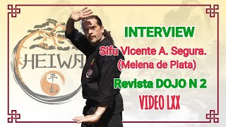 INTERVIEW WIHT SIFU VICENTE SEGURA for YouTube 詠春 功夫 WING CHUN KUNFU ´+#brucelee