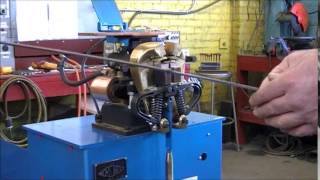 Welding Akshar Sample on Micro-Weld J6SF Butt Welder