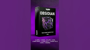 [FREE] TECH HOUSE SAMPLE PACK ||| OBSIDIAN BY YUFF [DEMO] #shorts