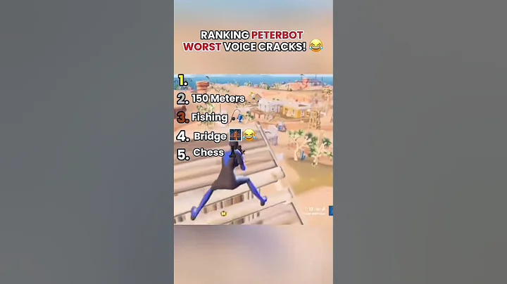 Peterbot voice cracks 😂