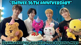 (ENG SUB) SHINee Happy Anniversary #shinee #샤이니 #taemin #키 #onew #minho