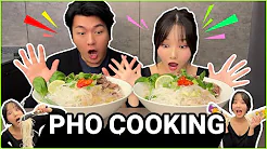 [SUB] EP.2 Vietnamese Pho Cooking #KIMPRO #KKUBI